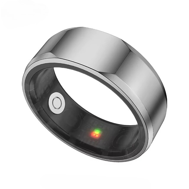 Temperature Ring Skin - 指輪に収められた宇宙 驚異的なシナリオのためのジェスチャーコントロール 睡眠/心拍数/皮膚温度のモニタリング 18種類のスポーツモード