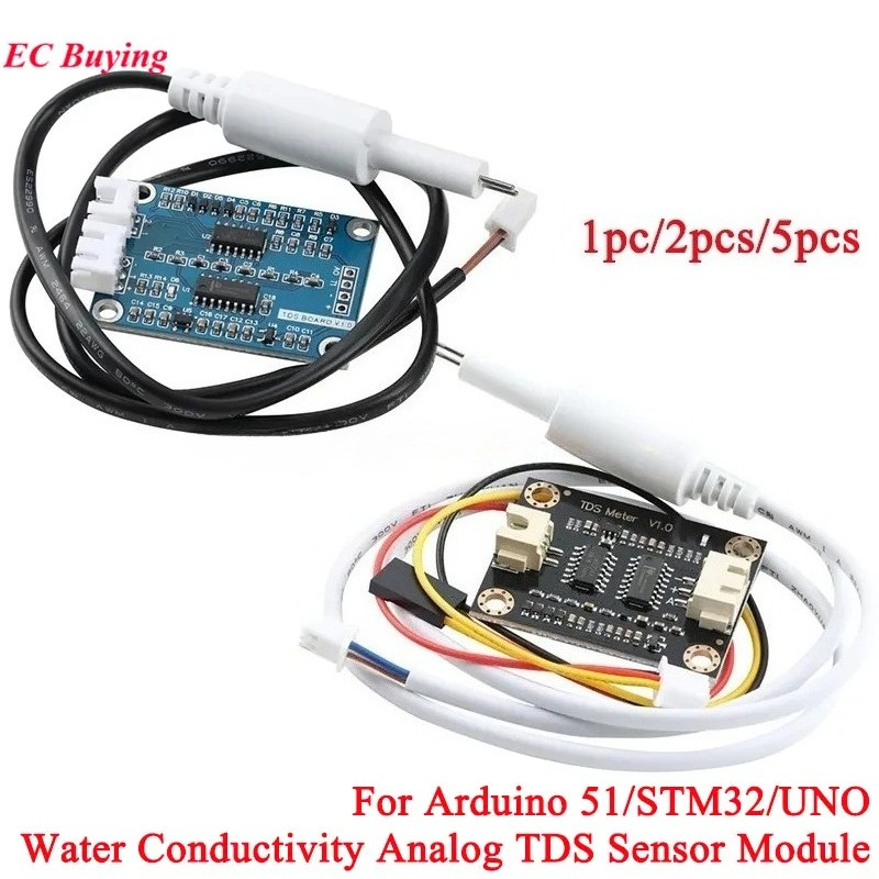 Hydration Sensor Skin - TDS センサーモジュールアナログ信号溶解固体水導電率液体検出品質監視 Arduino 51/STM32