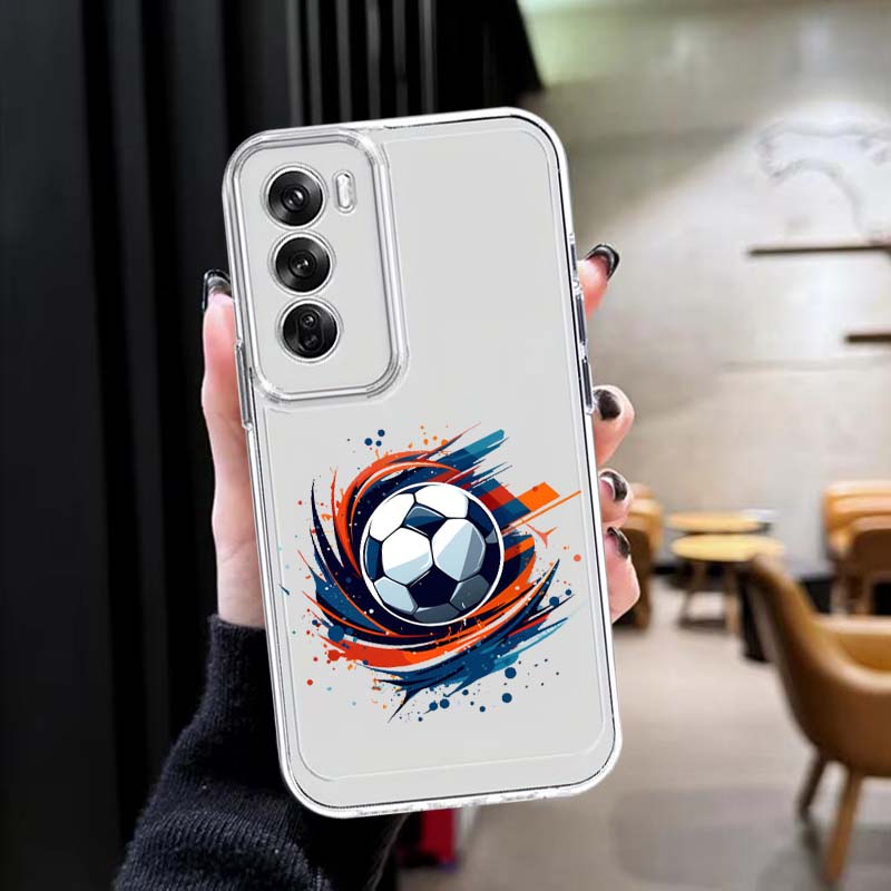 サッカーアート柄スマホケース OPPO A11 A16 A5 - Oppo A78 のレビューと価格