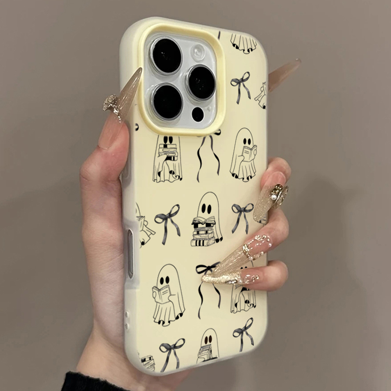 かわいいハロウィンブックゴーストボウのiPhoneケース i - Apple Iphone 16 のレビューと価格