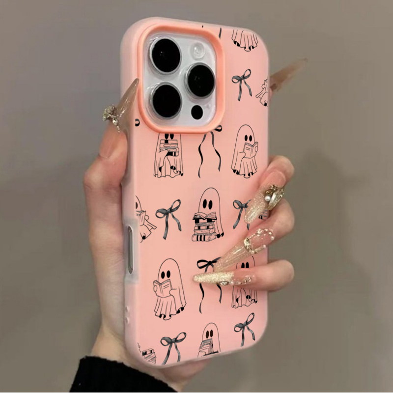 かわいいハロウィンブックゴーストボウのiPhoneケース i - Apple Iphone 16 のレビューと価格