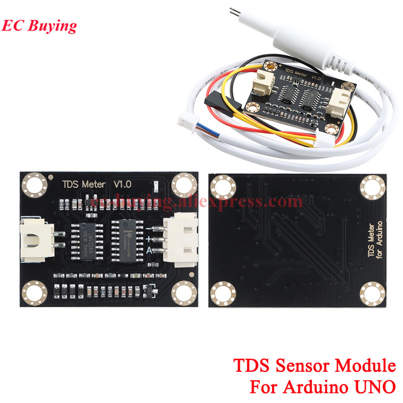 TDS センサーモジュールアナログ信号溶解固体水導電率液体検 - Hydration Sensor Skin のレビューと価格