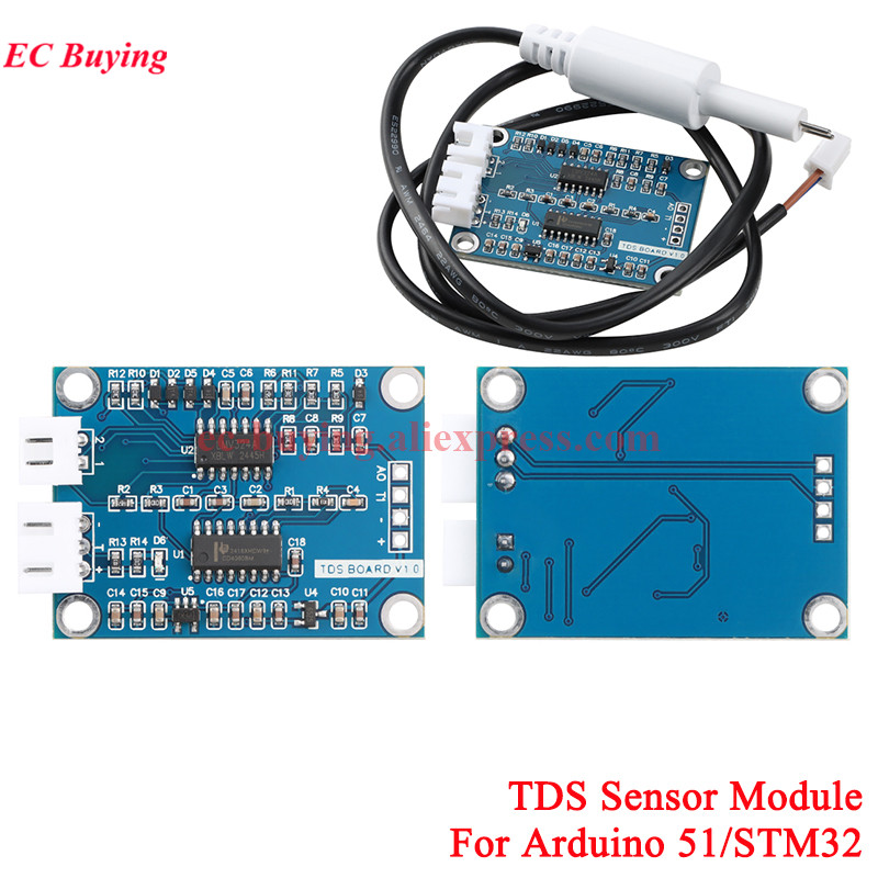 TDS センサーモジュールアナログ信号溶解固体水導電率液体検 - Hydration Sensor Skin のレビューと価格